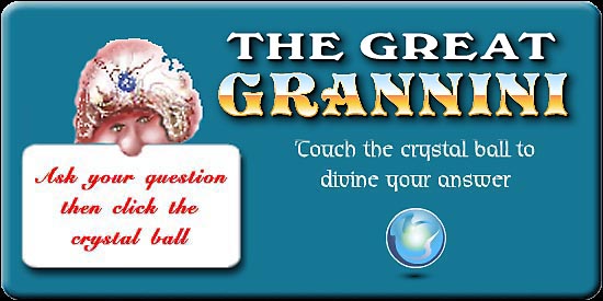 GET THE FREE FLASH PLAYER - The Great Grannini, All Knowing, All Seeing, All Guessing
